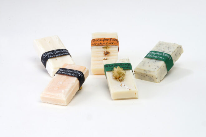 Pflege - Straußenöl-Seifen