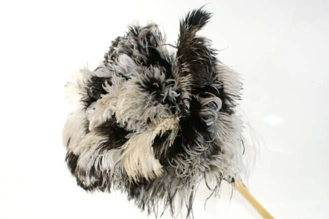 Staubwedel groß - Straussenfedern