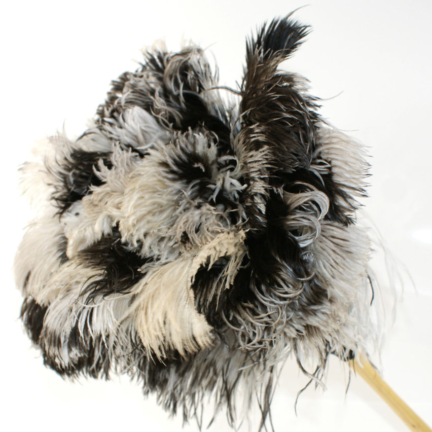 Staubwedel groß - Straussenfedern