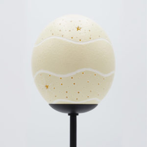 Straußenei Lampe Starbelt